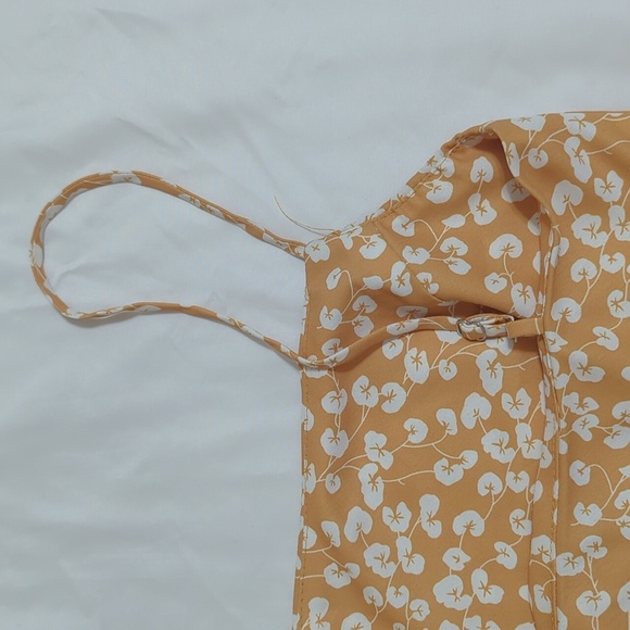 Princess Polly Jade Basin Mini Dress, Color Mustard Size 4 - Picture 10 of 16